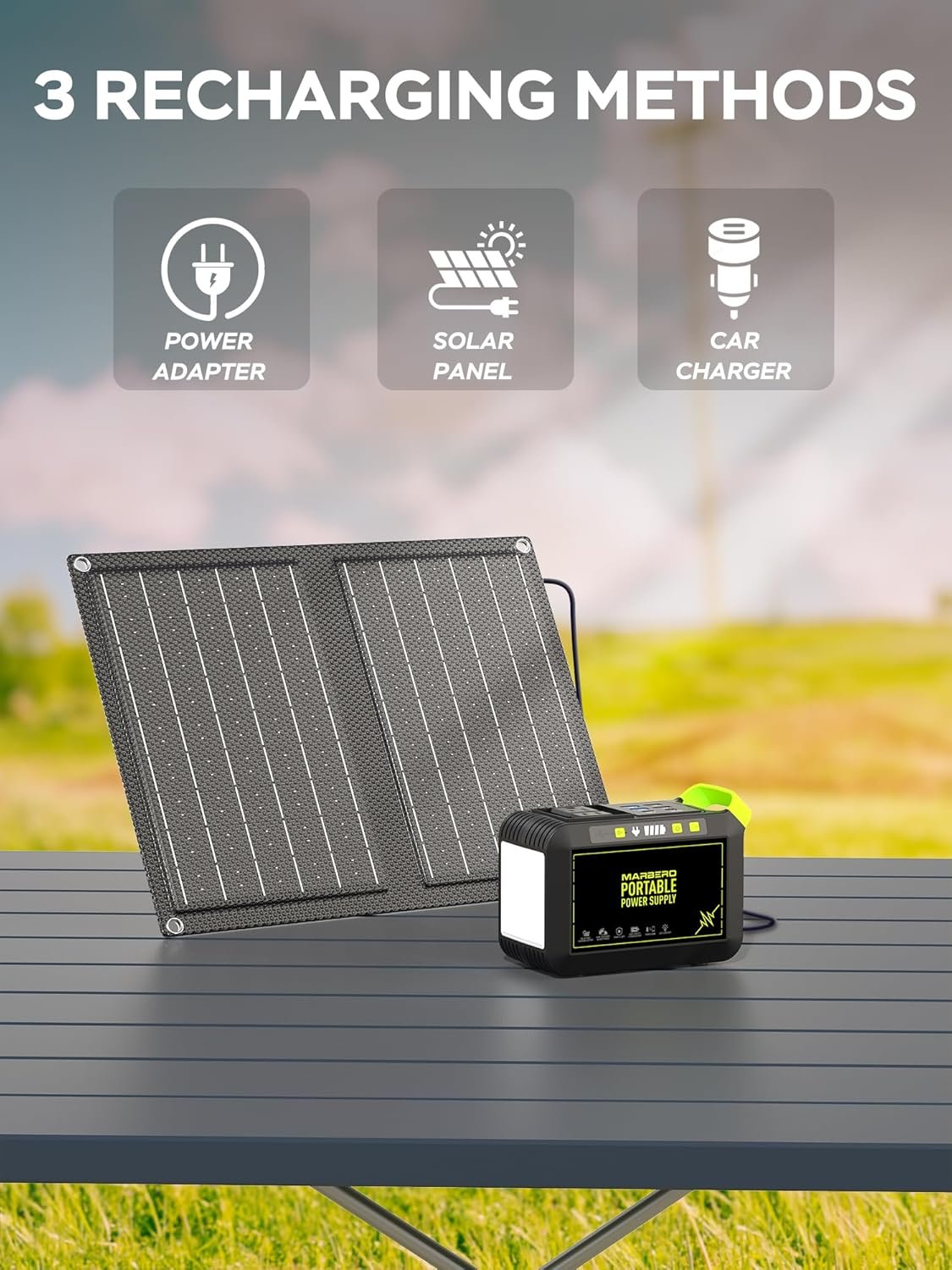 Marbero 888wh solar generator review
