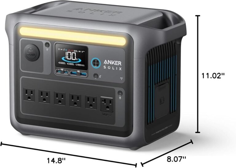 Anker solix c1000 portable power station review