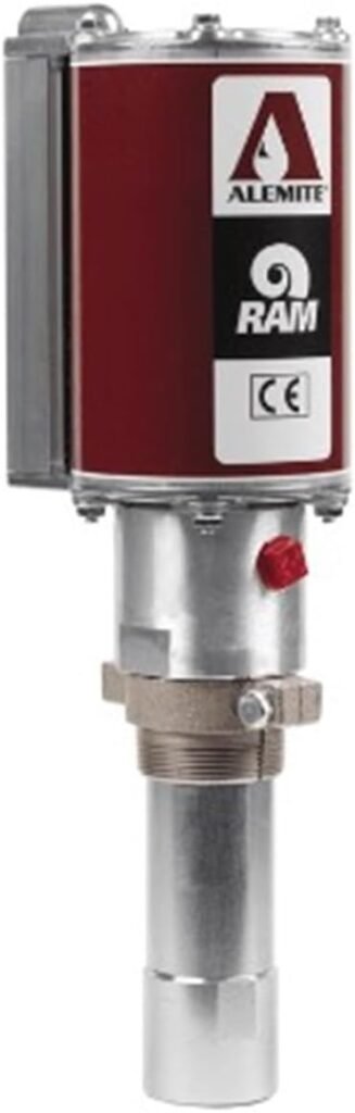 Alemite 9968 Medium-Pressure PML Fluid Dispensing Pump, Stub, Appropriate Downtube Should Be Added, 5:1 Ratio, Delivery 7 gal/minute, 1-1/2 Female NPTF Inlet x 1/2 Female NPTF Alemite 9968 Medium-Pressure PML Fluid Dispensing Pump, Stub, Appropriate Downtube Should Be Added, 5:1 Ratio, Delivery 7 gal/minute, 1-1/2 Female NPTF Inlet x 1/2 Female NPTF