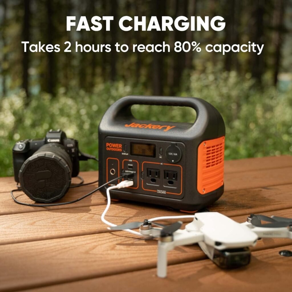 Jackery Portable Power Station Explorer 300, 293Wh Backup Lithium Battery, Solar Generator for Outdoors Camping Travel Hunting Blackout (Solar Panel Optional) Jackery Portable Power Station Explorer 300, 293Wh Backup Lithium Battery, Solar Generator for Outdoors Camping Travel Hunting Blackout (Solar Panel Optional)