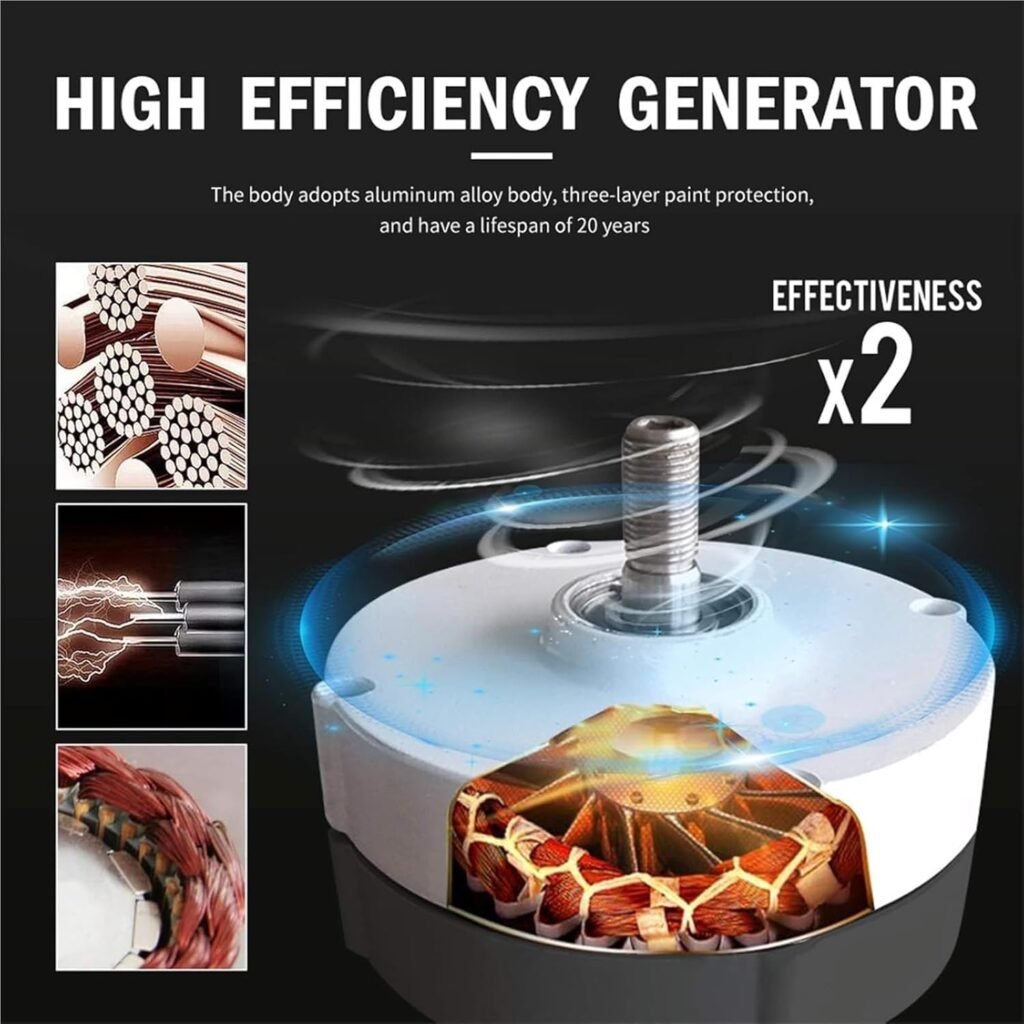 10000W/12000W Upgraded Wind Vertical Axis Turbine Generator 12V 24V 48V 220V with MPPT Controller Wind Turbine Kit for Hybrid Wind Solar System 10000W/12000W Upgraded Wind Vertical Axis Turbine Generator 12V 24V 48V 220V with MPPT Controller Wind Turbine Kit for Hybrid Wind Solar System