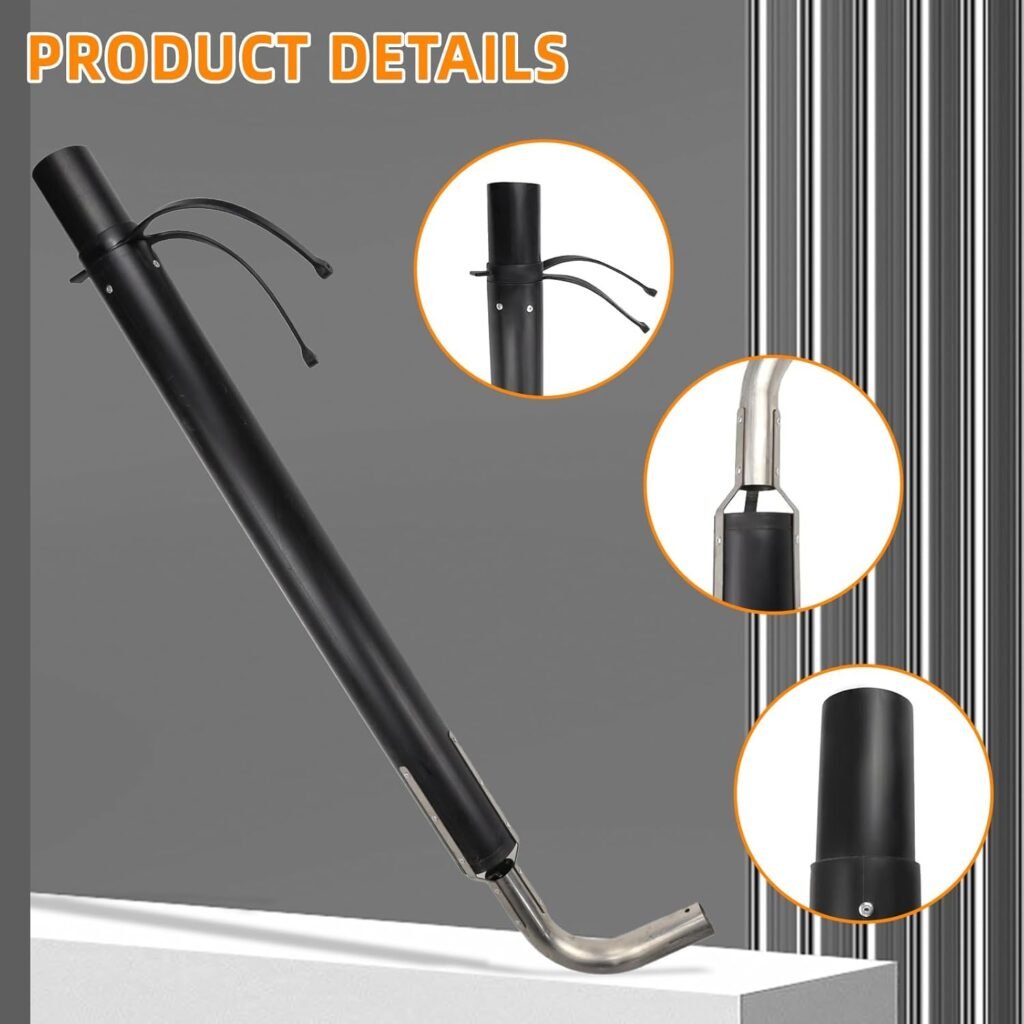 44461 RV Generator Exhaust Venting System Extension Kit Compatible with Most RV Exhaust Systems