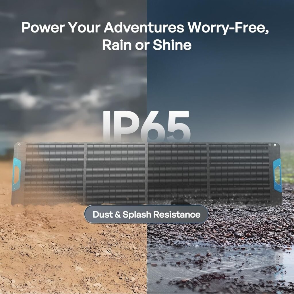 Renogy 200W Portable Solar Panel, IP65 Waterproof Foldable Solar Panel Power Backup, Solar Charger for Power Station RV Camping Off Grid Renogy 200W Portable Solar Panel, IP65 Waterproof Foldable Solar Panel Power Backup, Solar Charger for Power Station RV Camping Off Grid