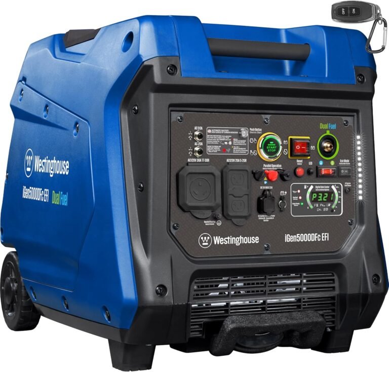 What can a 5000 watt generator run