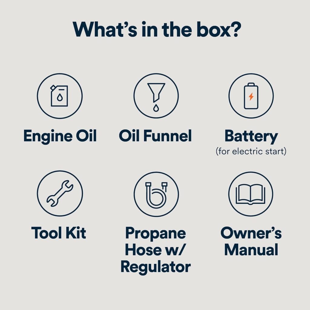 Generac 5,200-Watt Dual-Fuel Portable Inverter Generator - Gas and Propane Compatible - Quiet Operation - Produces Clean, Stable Power - Great for Home Backup, Camping, and RV Use