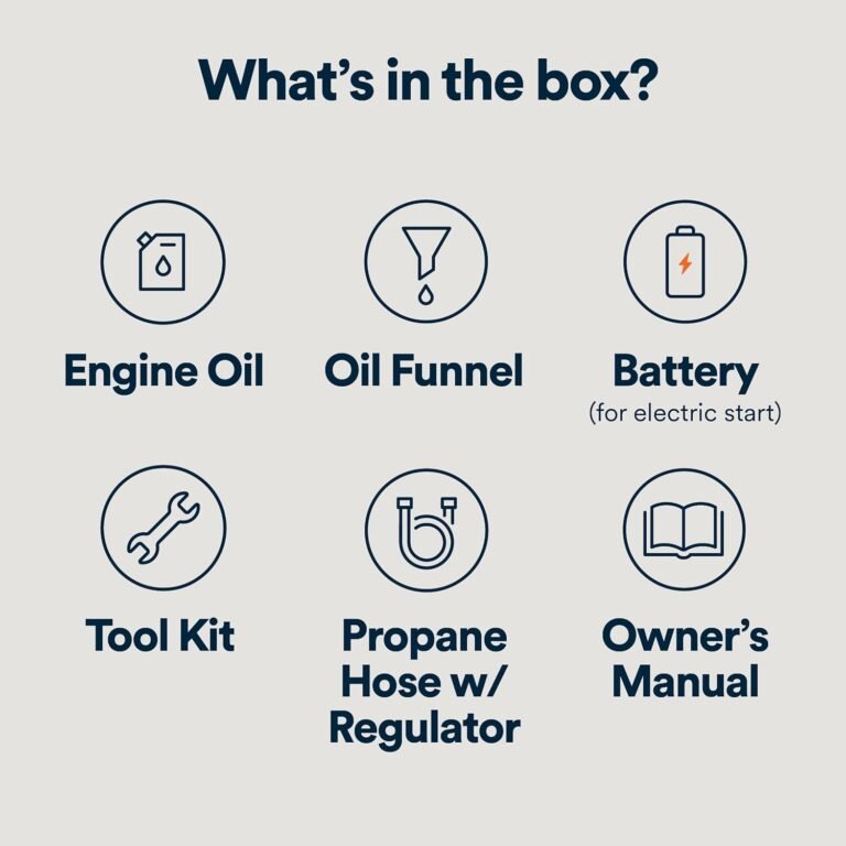 Generac 5200 watt dual fuel portable inverter generator gas and propane compatible quiet operation produces clean stable
