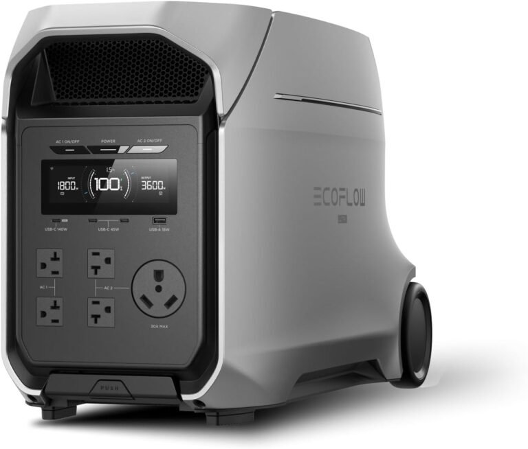 Ef ecoflow delta ultra plus portable power station 3072wh lifepo4 battery 3600w 7200w surge output expandable to 11kwh s