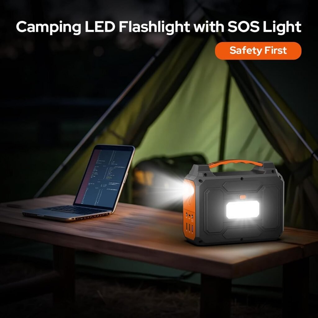 Portable Solar Generator with Panel, 300W Portable Power Station with Foldable Solar Panel 40W, 110V AC Outlet 100W Camping Solar Power Bank Lithium Battery Pack for Home Use RV Outdoor Power Outage Portable Solar Generator with Panel, 300W Portable Power Station with Foldable Solar Panel 40W, 110V AC Outlet 100W Camping Solar Power Bank Lithium Battery Pack for Home Use RV Outdoor Power Outage