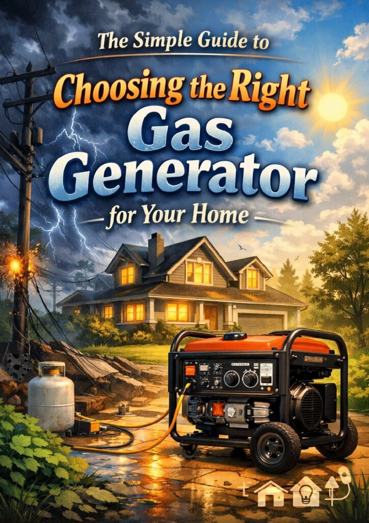 The Simple Guide to Choosing the Right Gas Generator for Your Home