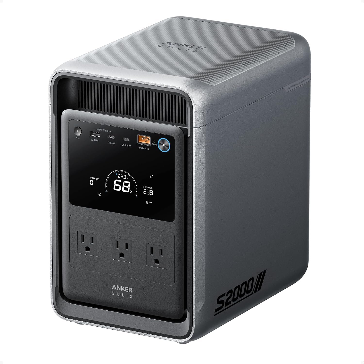 Anker SOLIX S2000 portable power station